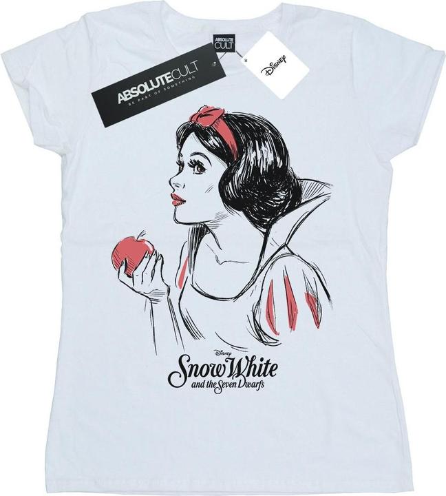 Disney Snow White Apple Sketch TShirt (L)