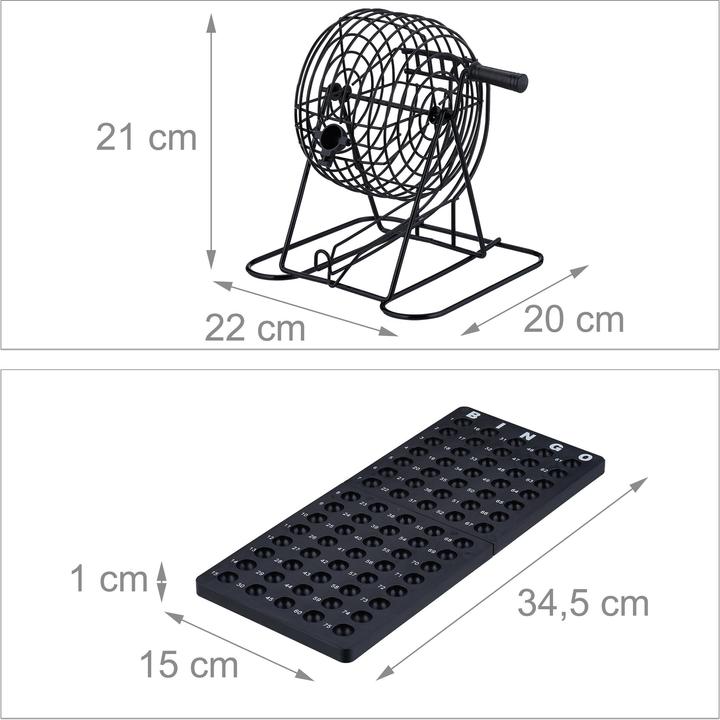Productafbeelding Relaxdays Bingo spel set (Engels)