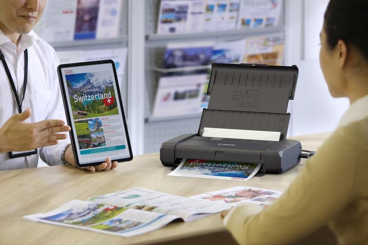 Image du produit Canon Maxify BX 110 avec batterie (Encre, Couleur)