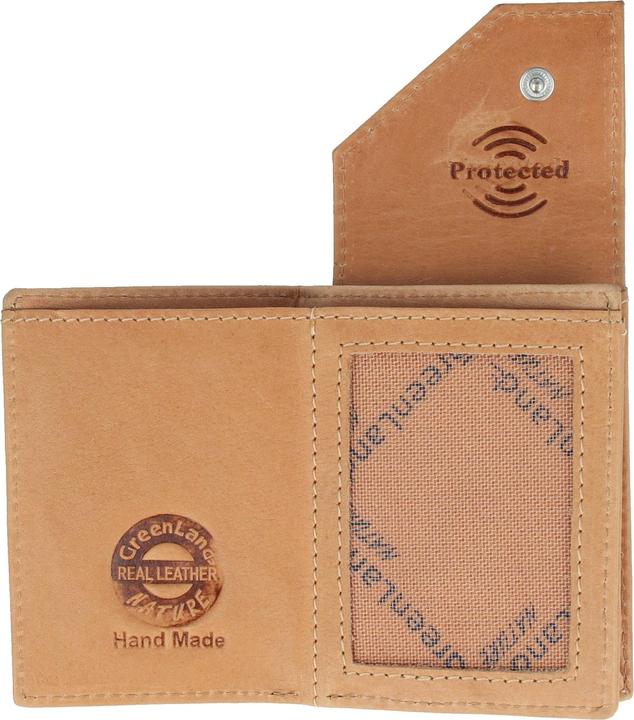 Immagine prodotto Greenland Nature Portafoglio RFID in pelle 7 cm