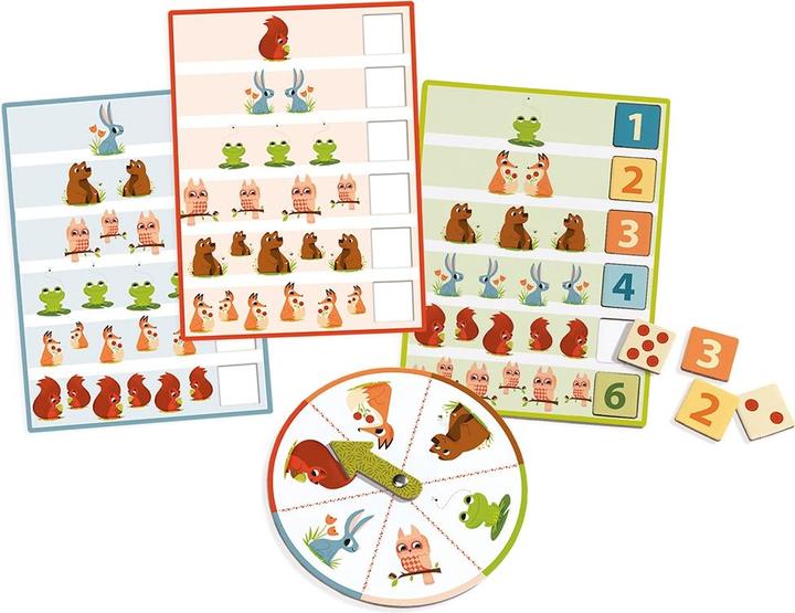 Immagine prodotto Djeco Bingo 1, 2, 3 (Multilingue)
