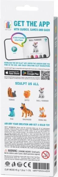 Energielabel Hey Clay – Bullterrier-Hund
