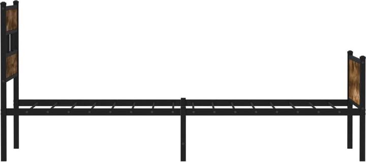 Actual product image VidaXL Bed frame Bed single bed without mattress 80x200 cm wood-based material (80 x 200 cm)