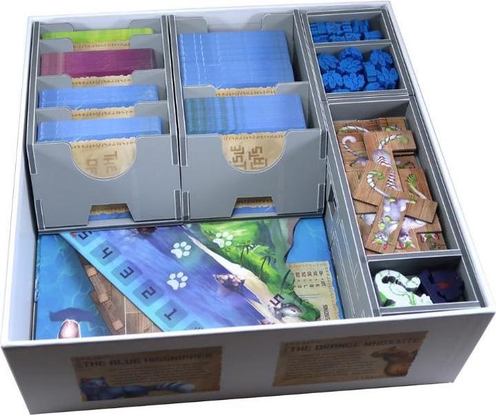 Produktbild Folded Space FS-ICAT - Insert: Die Insel der Katzen + Erweiterungen Nachzügler und Kickstarter