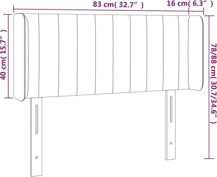 Immagine prodotto VidaXL Lilyana (83 x 16 x 88 cm)