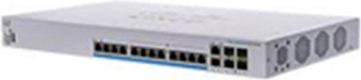 Actual product image Cisco CBS350-12NP-4X managed stackable Layer3 Switch: - 12x100M/1GE/2,5GE/5GE - 2x10GE combo (RJ45/ (12 ports)