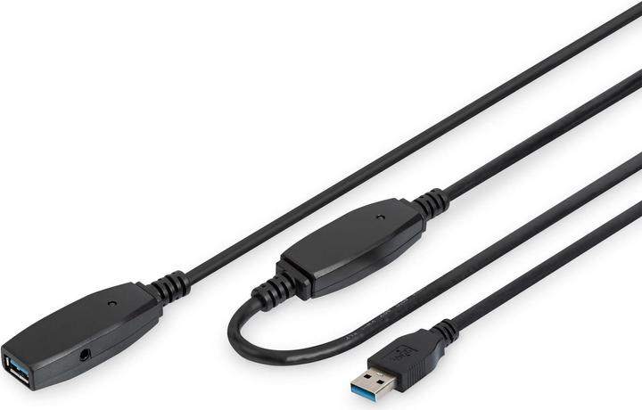 Immagine prodotto Digitus Cavo di prolunga USB 3.0 attivo, 10 m (10 m, USB 3.0)
