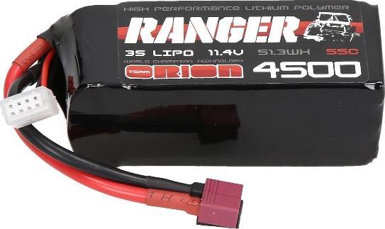 Produktbild Team Orion 3S 55C Ranger Crawler HV Shorty LiPo Battery (11.4V/4500mAh) (11.40 V, 4500 mAh)