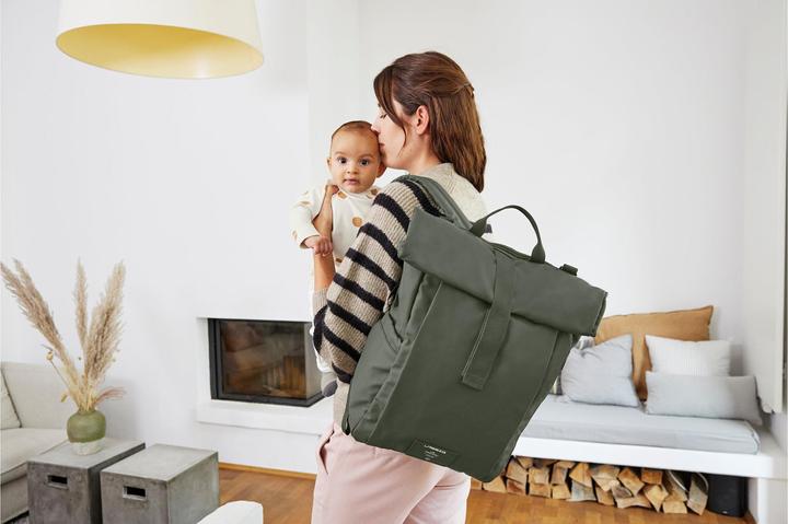 Image du produit Lässig Sac à dos à langer Rolltop Up Green Label