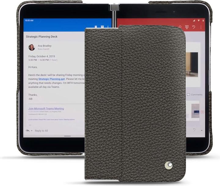 Produktbild Noreve Lederschutzhülle (Microsoft Surface Duo)