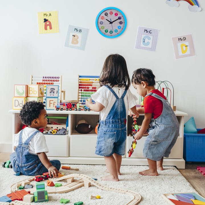 Image du produit Relaxdays Horloge murale pour enfants (30 cm)