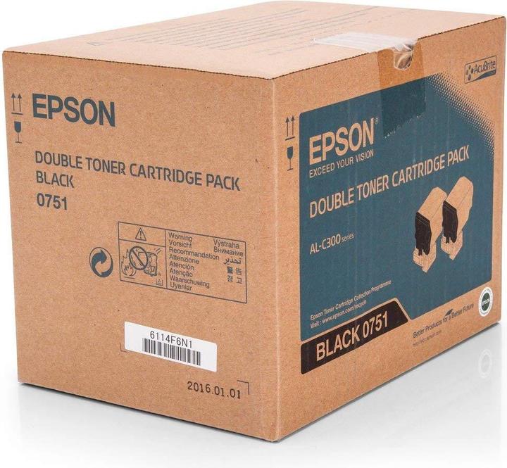 Produktbild Epson 0751 AcuBrite (BK)
