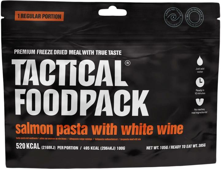 Tactical Foodpack Salmon Pasta with White Wine (105 g)