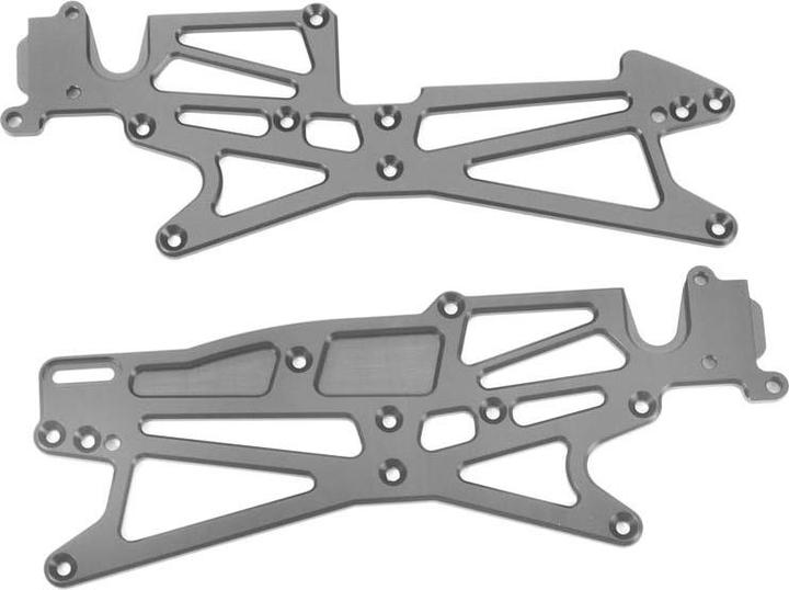 Produktbild HB Racing Chassis Aluminium (Silber) - Minizilla