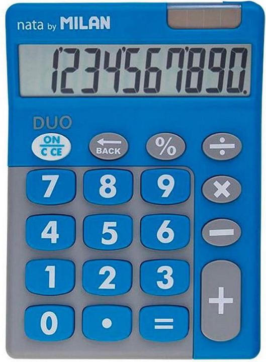 Produktbild Rechner Rechner 10 Ziffern Touch Duo blau (Solarzellen, Batterien)