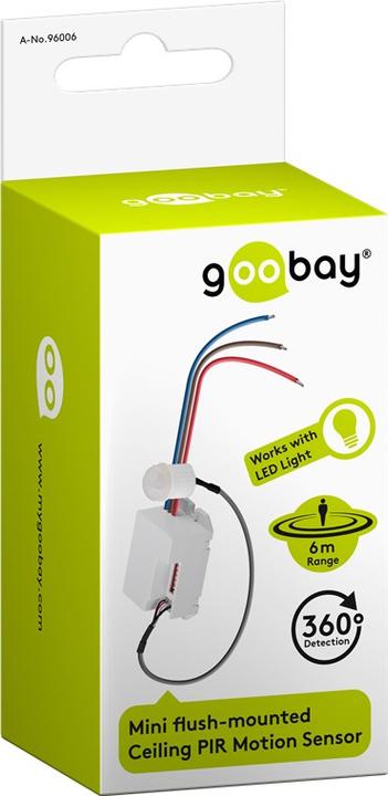 Image du produit Goobay Installation Détecteur de mouvement PIR 960 (6 m)