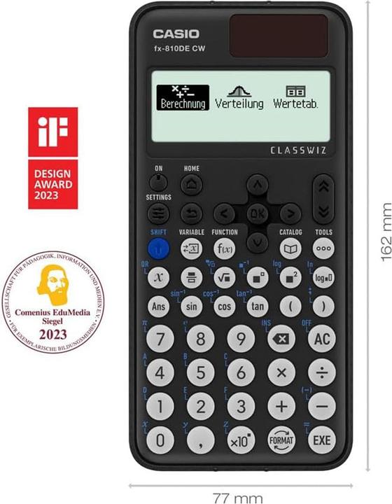 Produktbild Casio FX-810DE CW (Batterien)