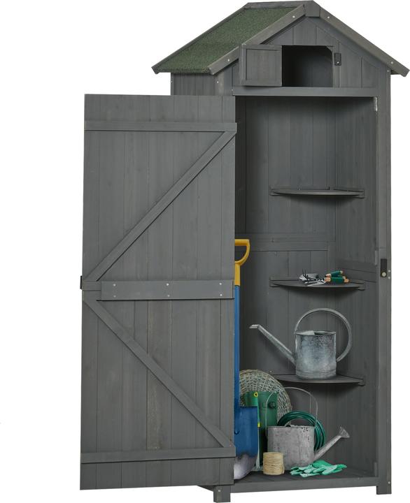 Abri de jardin + armoire de jardin