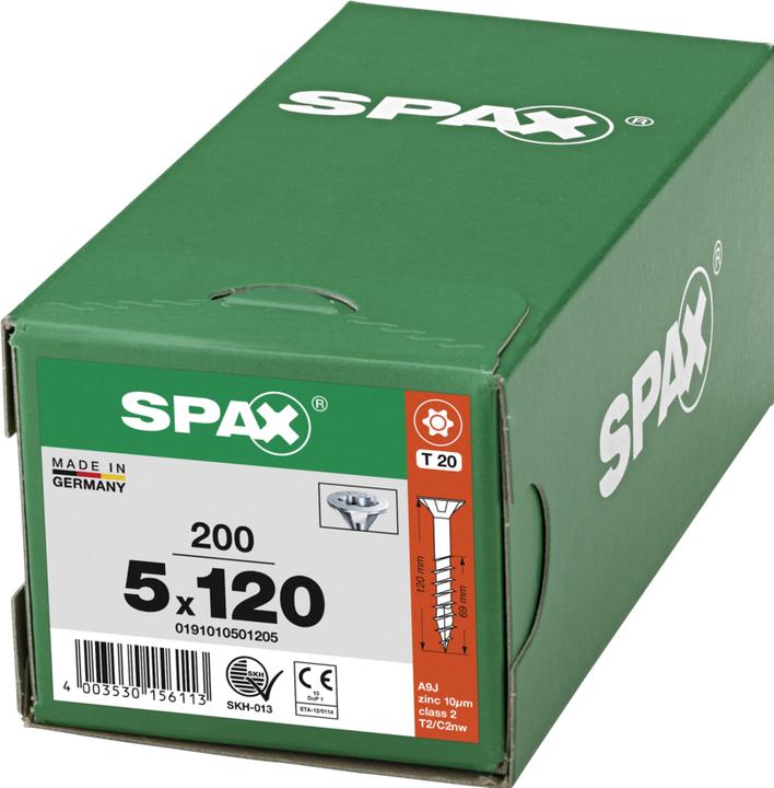 Produktbild Spax Spanplattenschrauben (200 Schrauben pro Stück)