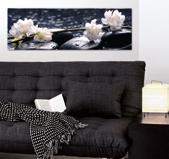 Produktbild Eibert Visual Blumen auf Galets (97 x 30 cm)