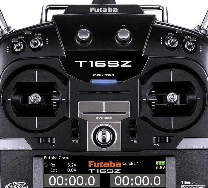 Actual product image Futaba T16SZ / R7008SB 2.4Ghz FASSTest Mode1