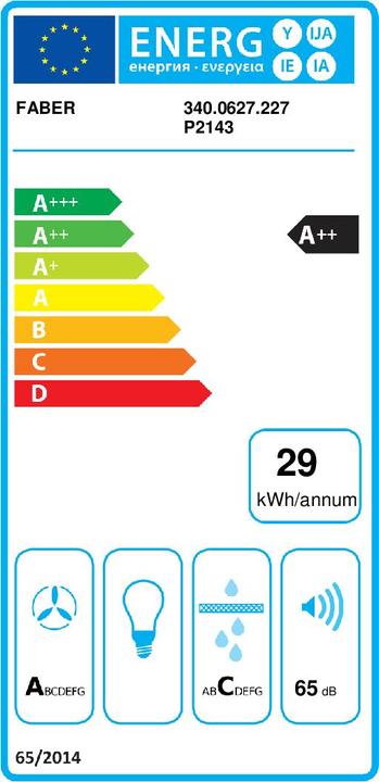 Energy Label GALILEO SMART BK A600