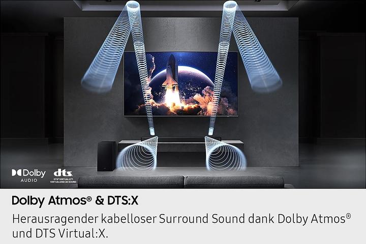 Actual product image Samsung Soundbar HW-Q610GF/ZG (3.1.2 Channel)