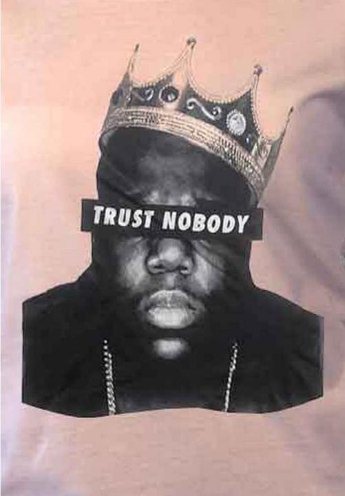 Biggie Smalls Womens/Ladies Trust Nobody Cotton T-Shirt