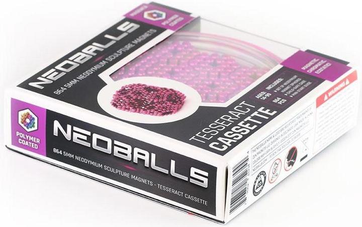 Actual product image Neoballs Sphere Magnets Magenta- Tesseract Cassette