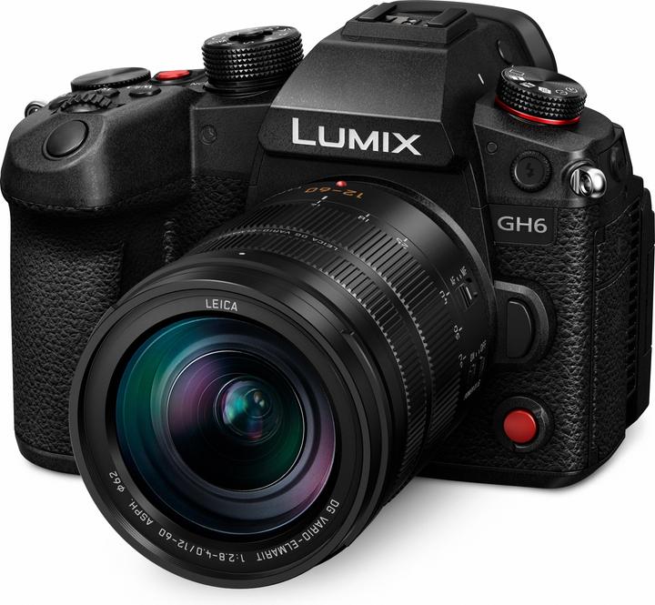 Panasonic Lumix DC-GH6 (12 - 60 mm, 25.20 Mpx, Micro Four Thirds)