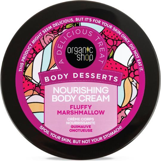 Produktbild Organic Shop Body Desserts Nourishing Body Cream Fluffy Marshmallow 450ml (Körpercreme, 450 ml)