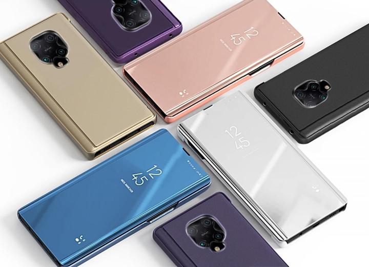 Actual product image Screenguard Xiaomi Poco F2 Pro Clear View Flip Case (Xiaomi Poco F2 Pro)
