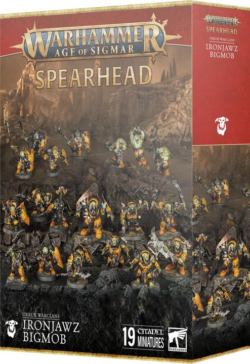 Image du produit Games Workshop Warhammer AoS - Spearhead Orruk Warclans (2025)