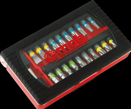 Produktbild Peddinghaus Bit Set 21-Teilig mit Farbring und Magnethalter