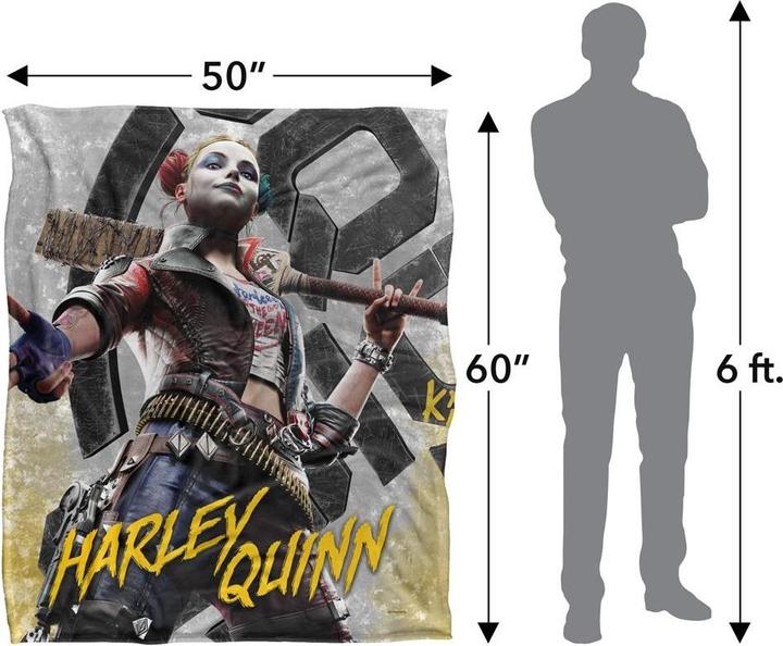Produktbild Suicide Squad Decke (152 x 127 cm)