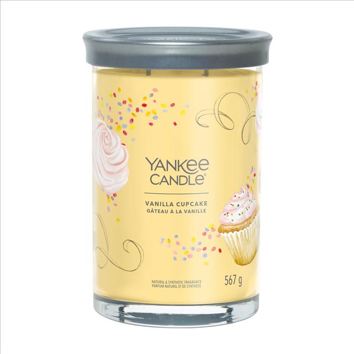 Actual product image Yankee Candle Vanilla Cupcake Signature Large Tumbler Scented Candle