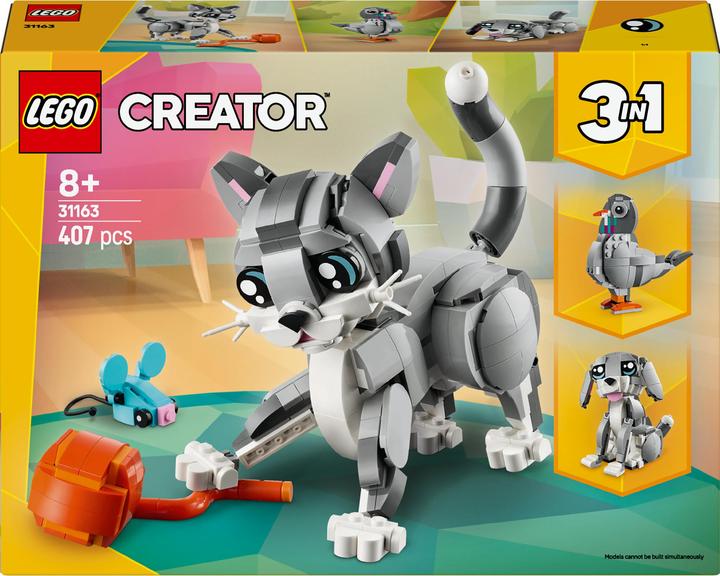 Produktbild LEGO Graue Katze (31163, LEGO Creator Expert)