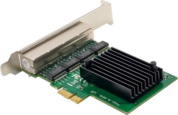 Immagine prodotto InLine Quad Gigabit Netzwerkkarte (Ethernet)