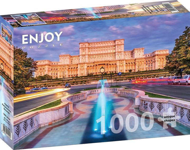 Produktbild Enjoy Puzzle ENJOY-1044 - Parlamentspalast, Bukarest, Puzzle, 1000 Teile (1000 Teile)