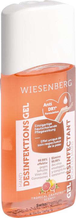 Immagine prodotto Wiesenberg Gel disinfettante per le mani Gel al pompelmo tropicale (50 ml)