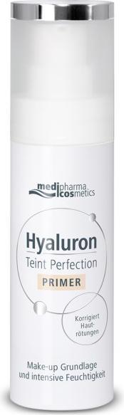 Medipharma cosmetics Hyaluron Teint Perfection Primer korrigiert Hautrötungen, 30 ml Lösung
