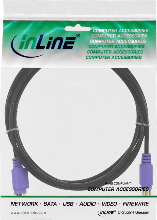 Image du produit InLine Extension PS/2 (2 m, PS/2)