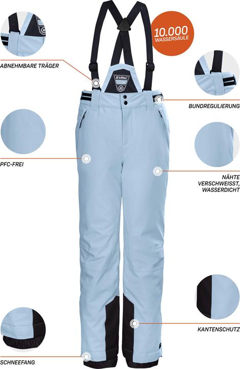 Actual product image MGA Children's trousers Killtec 37258 KSW 77 GRLS Ski PNTs (140)