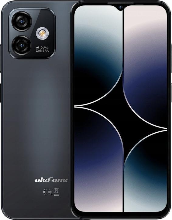 Produktbild Ulefone Note 16 Pro (128 GB, Schwarz, 6.52", Hybrid Dual SIM, 4G)