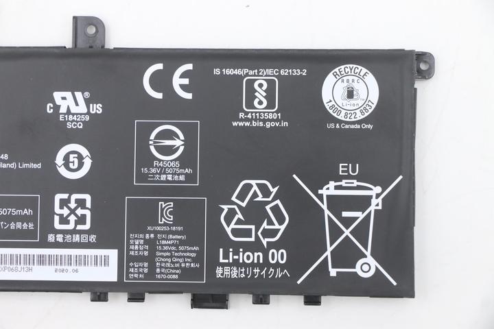 Immagine prodotto Lenovo Interno, 4c, 80.4Wh, LiIon (4 Celle, 5235 mAh)