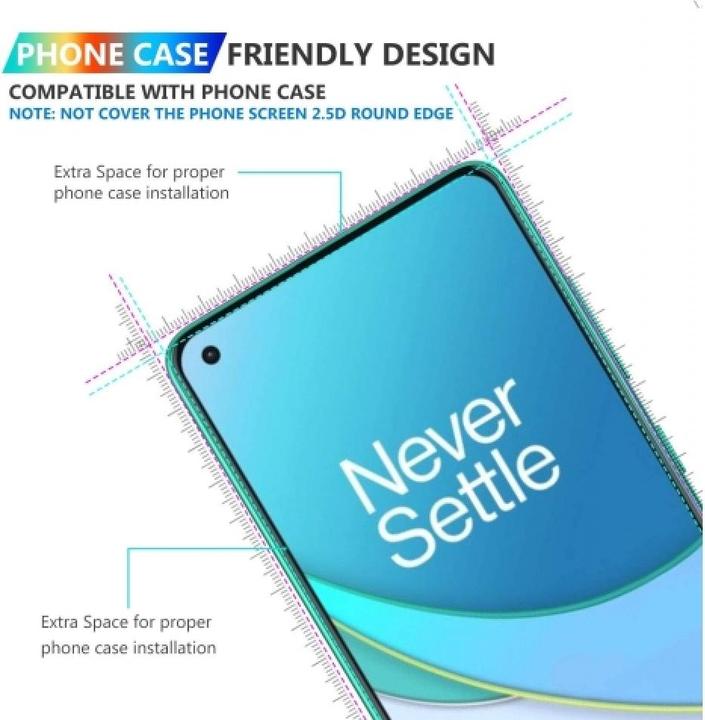 Actual product image Screenguard Armoured glass (1 Piece, OnePlus 9)