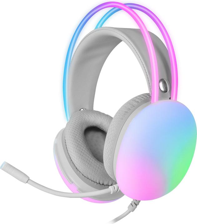 Produktbild Mars Gaming MHGLOWP Kopfhörer & Headset Kabelgebunden Kopfband USB Typ-A Pink (Kabelgebunden)