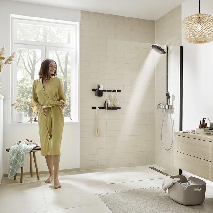 Produktbild hansgrohe Showerpipe 260 2jet mit ShowerTablet Select 400 : Farbe - Chrom