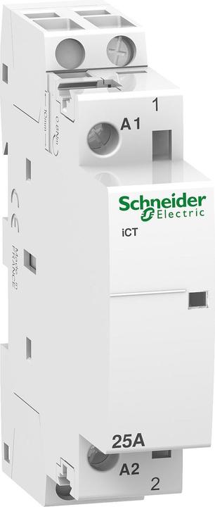 Actual product image Schneider Electric SE A9C20631 Inst. contactor iCT 1S 25A 220-240VAC 60HZ