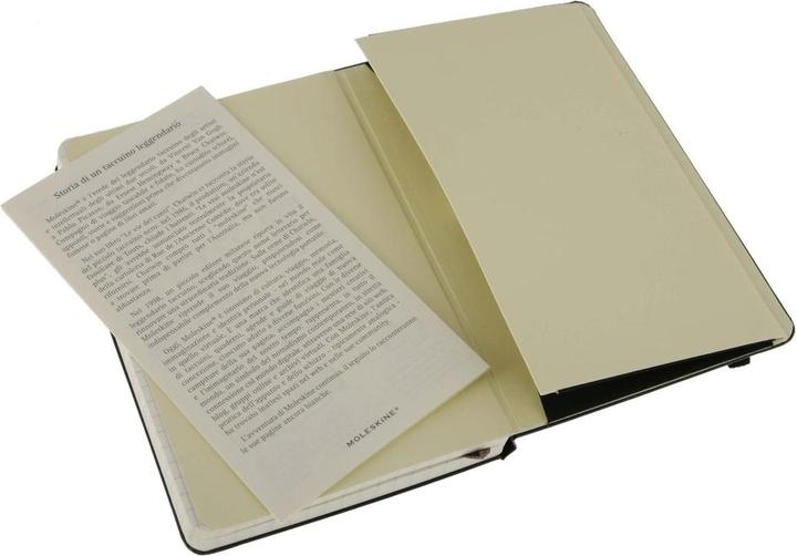 Image du produit Moleskine Carnet classique de poche (A6, Quadrillé, Couverture rigide)